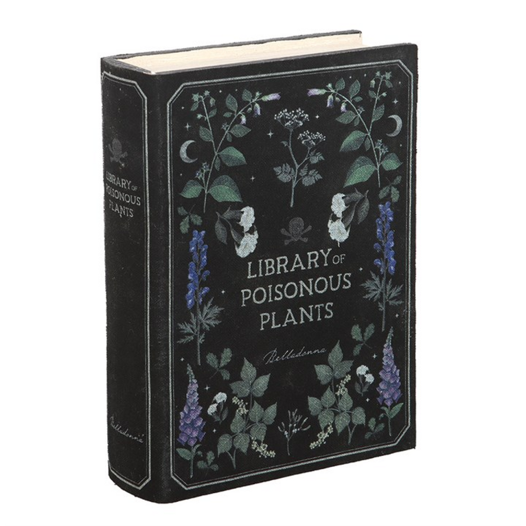 Library of Poisonous Plants Book Shaped Storage Box