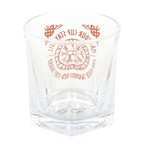 Viking Compass Lowball Drinking Glass with Coaster