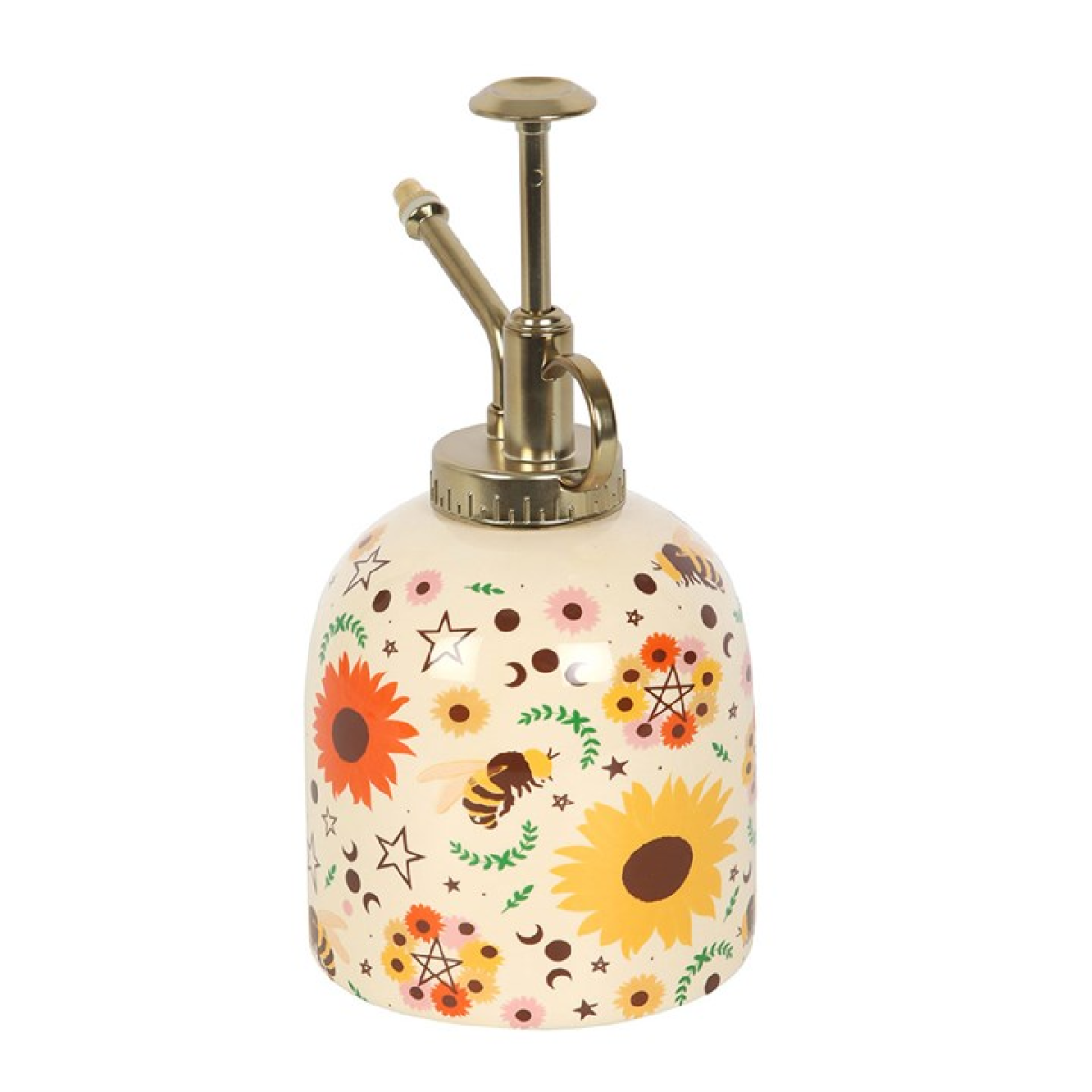 Bee Radiant Print Ceramic Plant Mister