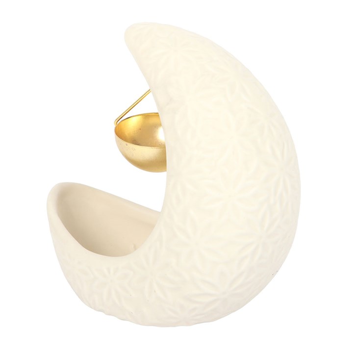 Crescent Moon Hanging Oil Burner