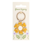 Yellow Daisy Keyring