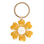 Yellow Daisy Keyring