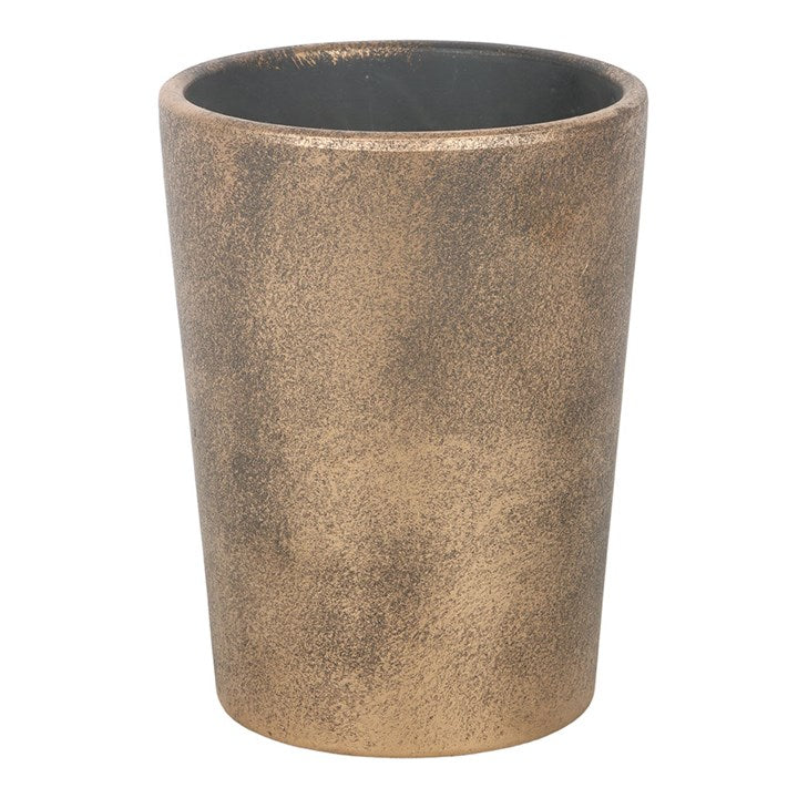 Garden Witch Bronze Effect Terracotta Plant Pot