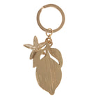 Lemon Flower Keyring