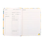 Italian Lemon Print A5 Recipe Journal