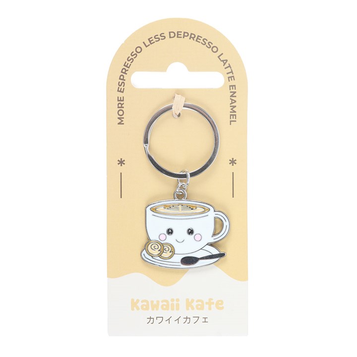 Kawaii Latte Keyring