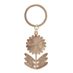 No Rain, No Flowers Keyring