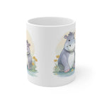 Mummy & Baby Hippo Design Mug