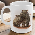 Hippo Love Design Mug