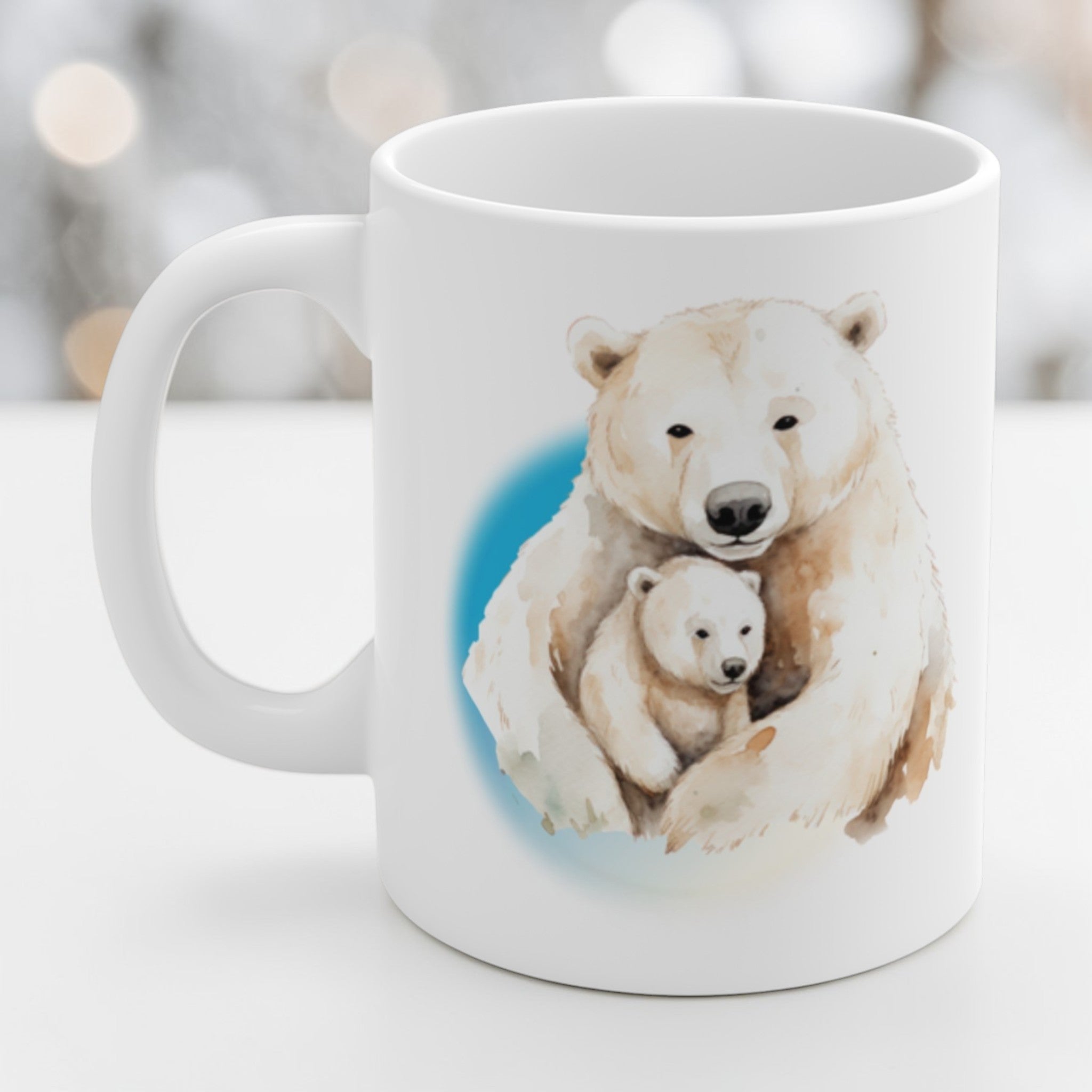 Polar Bear Design Mug