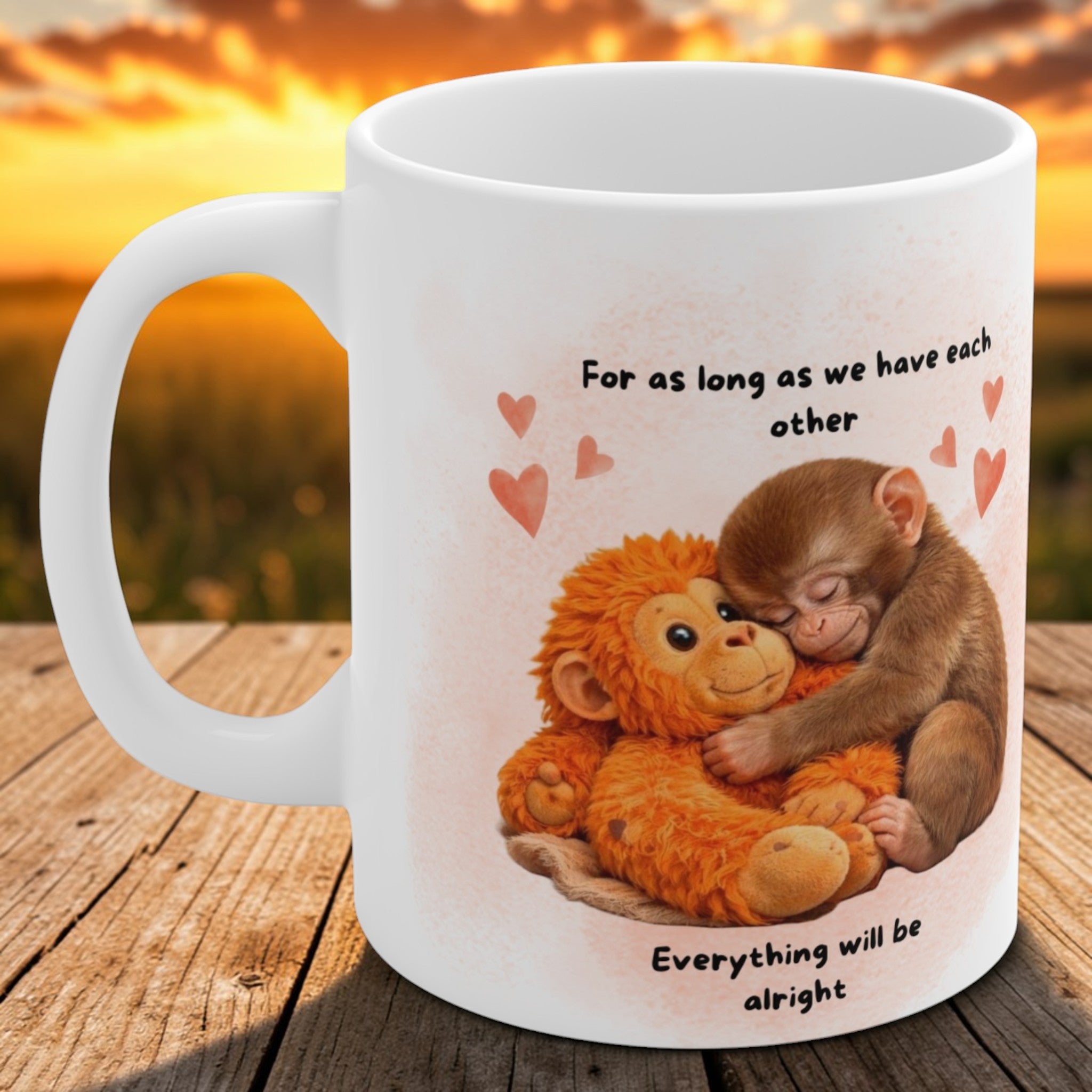 Punch the Monkey Design Mug